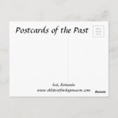 Oud Briefkaart - Iasi, Romanis (Achterkant)
