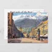 Oud Briefkaart - Innsbruck, Oostenrijk (Voorkant / Achterkant)