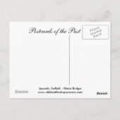 Oud Briefkaart, Ipswich Briefkaart (Achterkant)