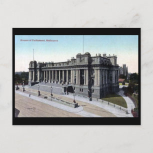 Oud Briefkaart - Kamers van het Parlement, Melbour