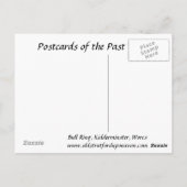 Oud Briefkaart - Kidderminster, Worcestershire (Achterkant)