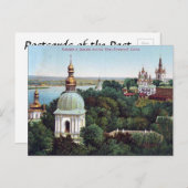 Oud Briefkaart - Kiev, Oekraïne (Voorkant / Achterkant)