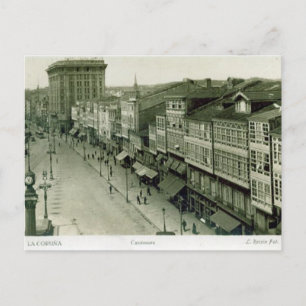 Oud Briefkaart - La Coruna, Spanje