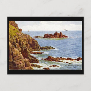 Oud Briefkaart - Land end, Cornwall