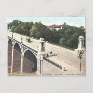 Oud Briefkaart - Lausanne, Zwitserland