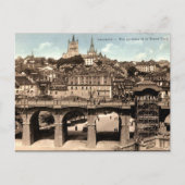 Oud Briefkaart - Lausanne, Zwitserland (Voorkant)
