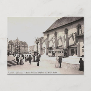 Oud Briefkaart - Lausanne, Zwitserland