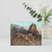 Oud Briefkaart - Lionen (Staand voorkant)