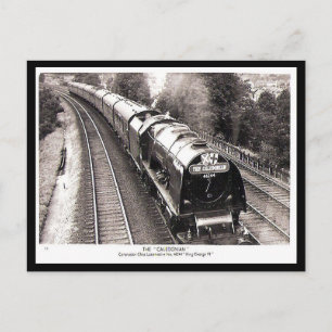 Oud Briefkaart - LMS Train "The Caledonian"