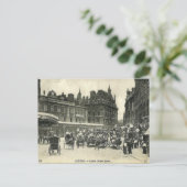 Oud Briefkaart - Londen Bridge Station (Staand voorkant)