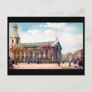 Oud Briefkaart - Londen, Greenwich Parish Church