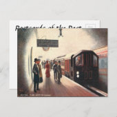 Oud Briefkaart - London Underground (Voorkant / Achterkant)