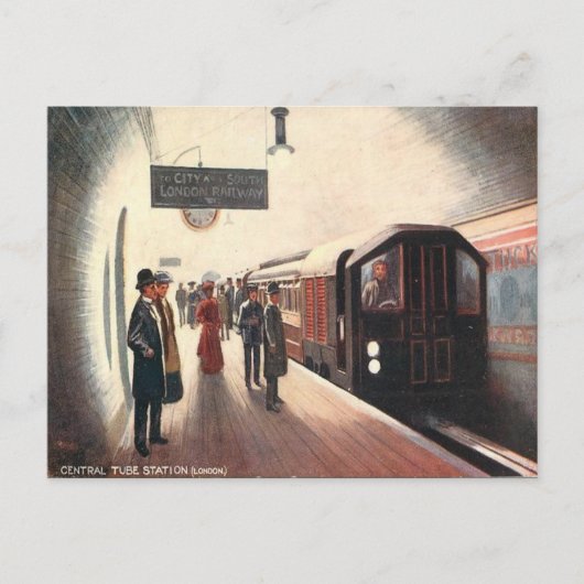 Oud Briefkaart - London Underground (Voorkant)