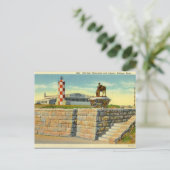 Oud Briefkaart - Luchthaven, Billings, Montana (Staand voorkant)