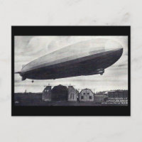 Oud Briefkaart - Luchtschip "Graf Zeppelin"