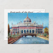 Oud Briefkaart - Lucknow, India (Voorkant / Achterkant)