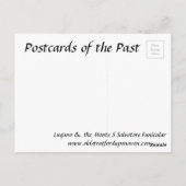 Oud Briefkaart - Lugano, Zwitserland (Achterkant)