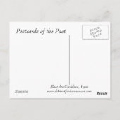 Oud Briefkaart - Lyon, plaats van snoeren (Achterkant)