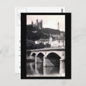 Oud Briefkaart - Lyon, Pont Tilsitt (Voorkant / Achterkant)