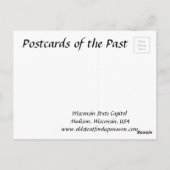 Oud Briefkaart - Madison, Wisconsin, VS (Achterkant)