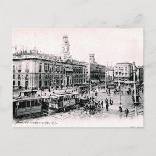 Oud Briefkaart - Madrid, Spanje