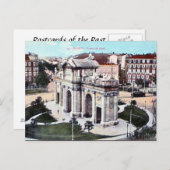 Oud Briefkaart - Madrid, Spanje (Voorkant / Achterkant)