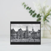 Oud Briefkaart - Marktplatz, Stuttgart (Staand voorkant)