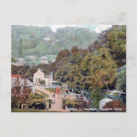 Oud Briefkaart - Matlock Bath, Derbyshire (Voorkant)