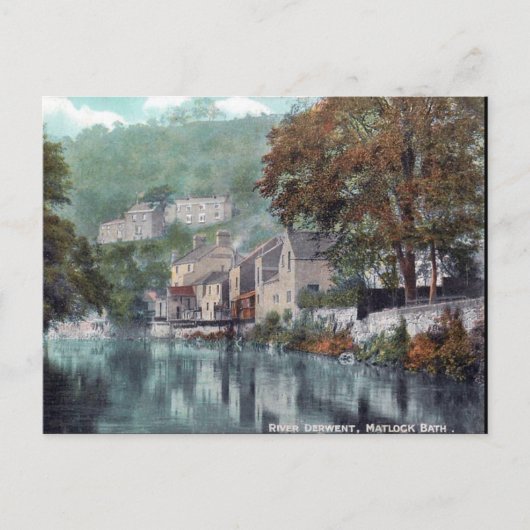Oud Briefkaart - Matlock Bath, Derbyshire (Voorkant)