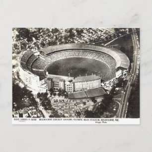 Oud Briefkaart - Melbourne Cricket Ground