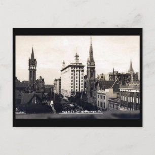 Oud Briefkaart - Melbourne, Victoria
