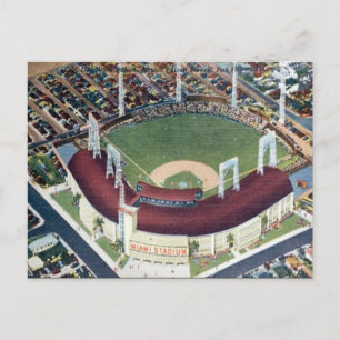 Oud Briefkaart - Miami, Florida, VS