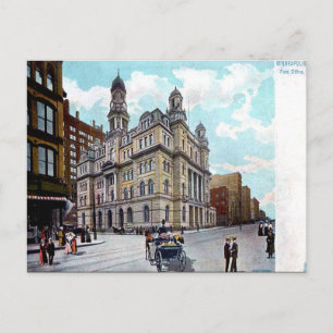 Oud Briefkaart - Minneapolis, Minnesota, VS