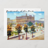 Oud Briefkaart - Montevideo, Uruguay (Voorkant / Achterkant)