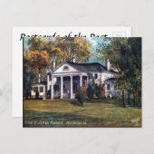 Oud Briefkaart - Montpelier, Virginia, de V.S. (Voorkant / Achterkant)