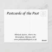 Oud Briefkaart - Morris Ave, Birmingham, Alabama (Achterkant)