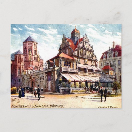 Oud Briefkaart - München, Duitsland (Voorkant)