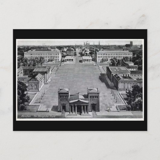 Oud Briefkaart - München (München) Duitsland (Voorkant)