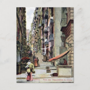 Oud Briefkaart - Napels, Italië