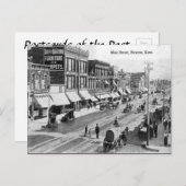 Oud Briefkaart - Newton, Kansas (Voorkant / Achterkant)