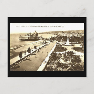 Oud Briefkaart, Nice, Promenade des Anglais Briefkaart