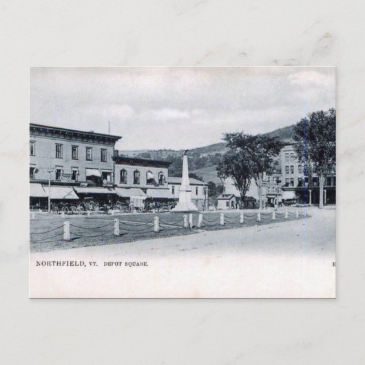 Oud Briefkaart - Northfield, Vermont, VS (Voorkant)