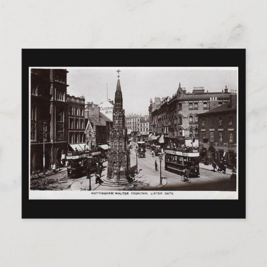Oud Briefkaart - Nottingham (Voorkant)