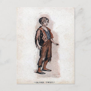 Oud Briefkaart - Oliver Twist