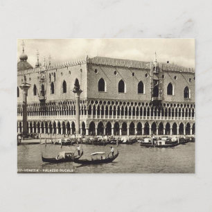 Oud Briefkaart - Palazzo Ducale, Venezia