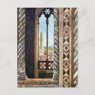 Oud Briefkaart - Palazzo Vecchio, Florence