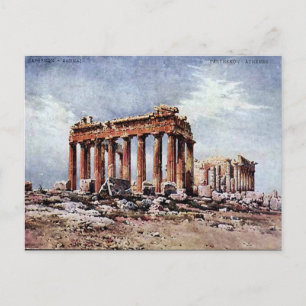Oud Briefkaart - Parthenon, Athene