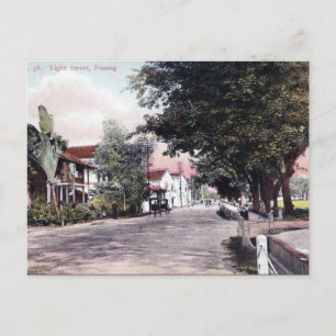 Oud Briefkaart - Penang, Maleisië