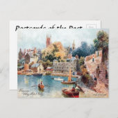 Oud Briefkaart - Penzance, Cornwall (Voorkant / Achterkant)