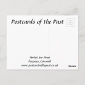 Oud Briefkaart - Penzance, Cornwall (Achterkant)